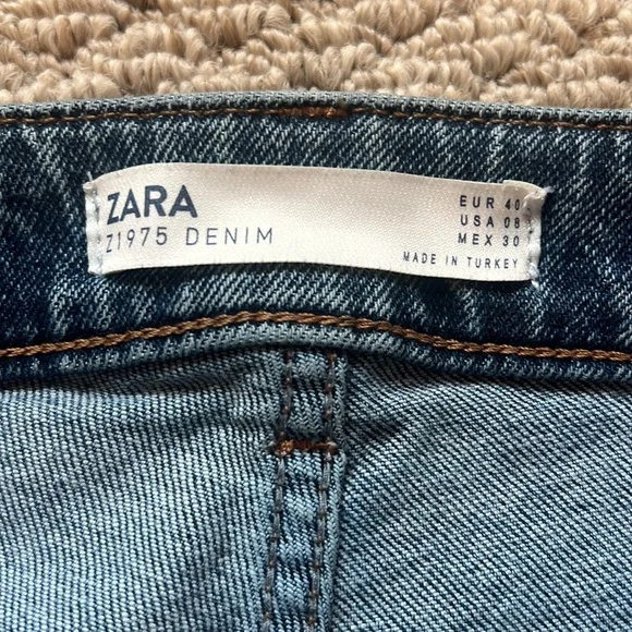 🛍️🛍️ZARA JEANS SIZE 8 - Picture 3 of 11